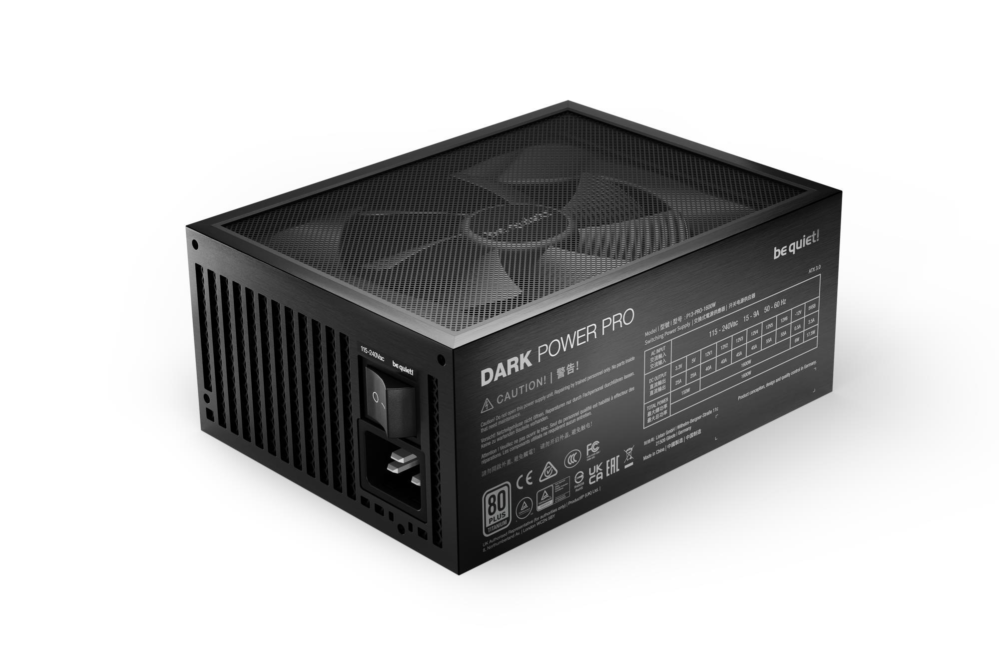 be quiet! 1600W Power Supply (Peak 1700W)